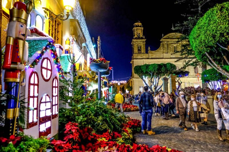 Recorrido por la iluminación en el casco de Gáldar