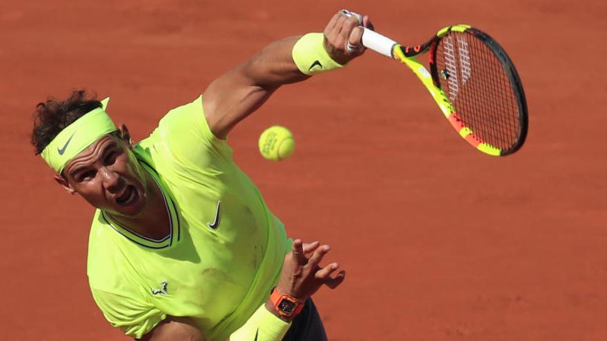 Rafa Nadal, en Roland Garros.