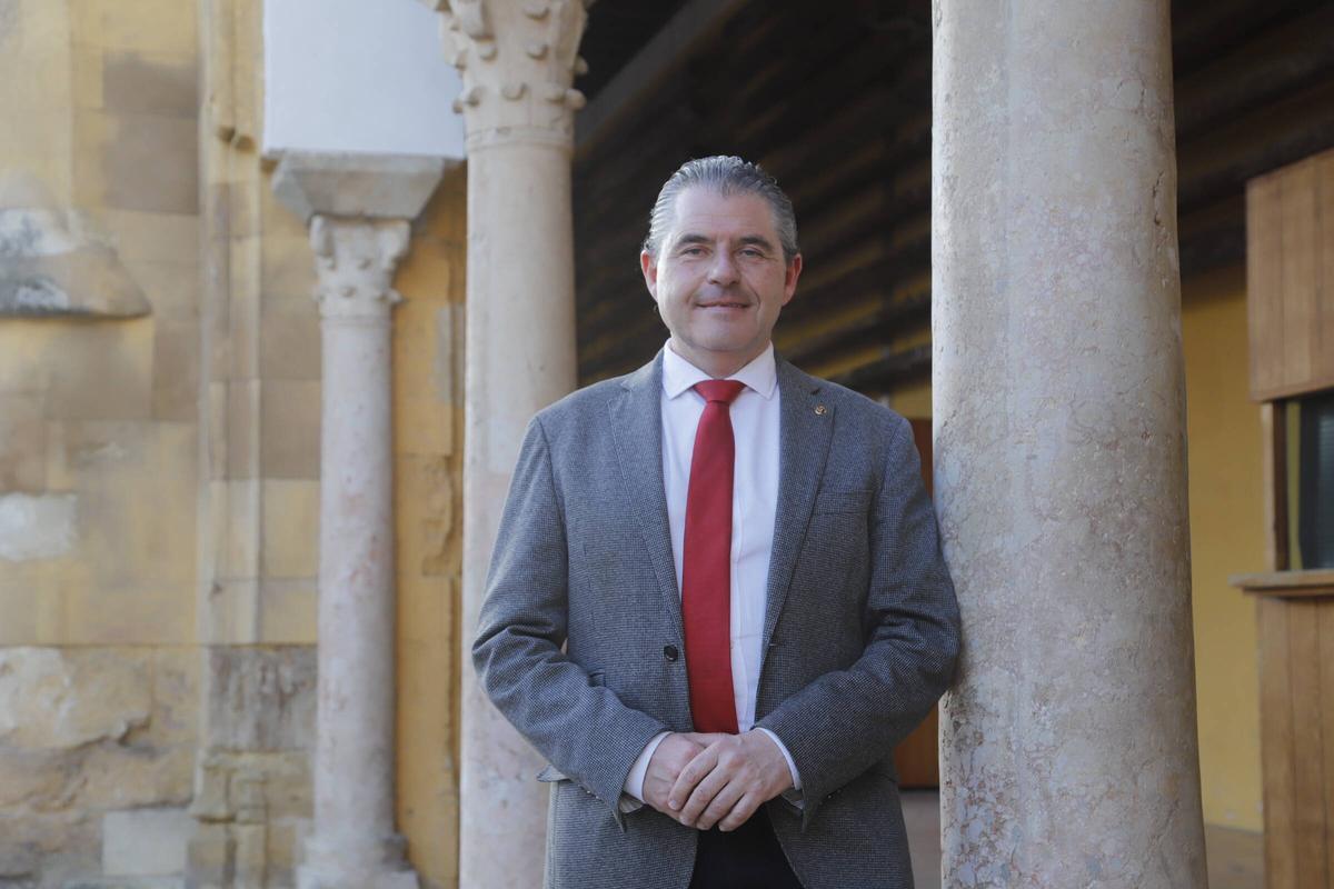 El presidente de la Agrupación de Cofradías y Hermandades, Manuel Murillo.