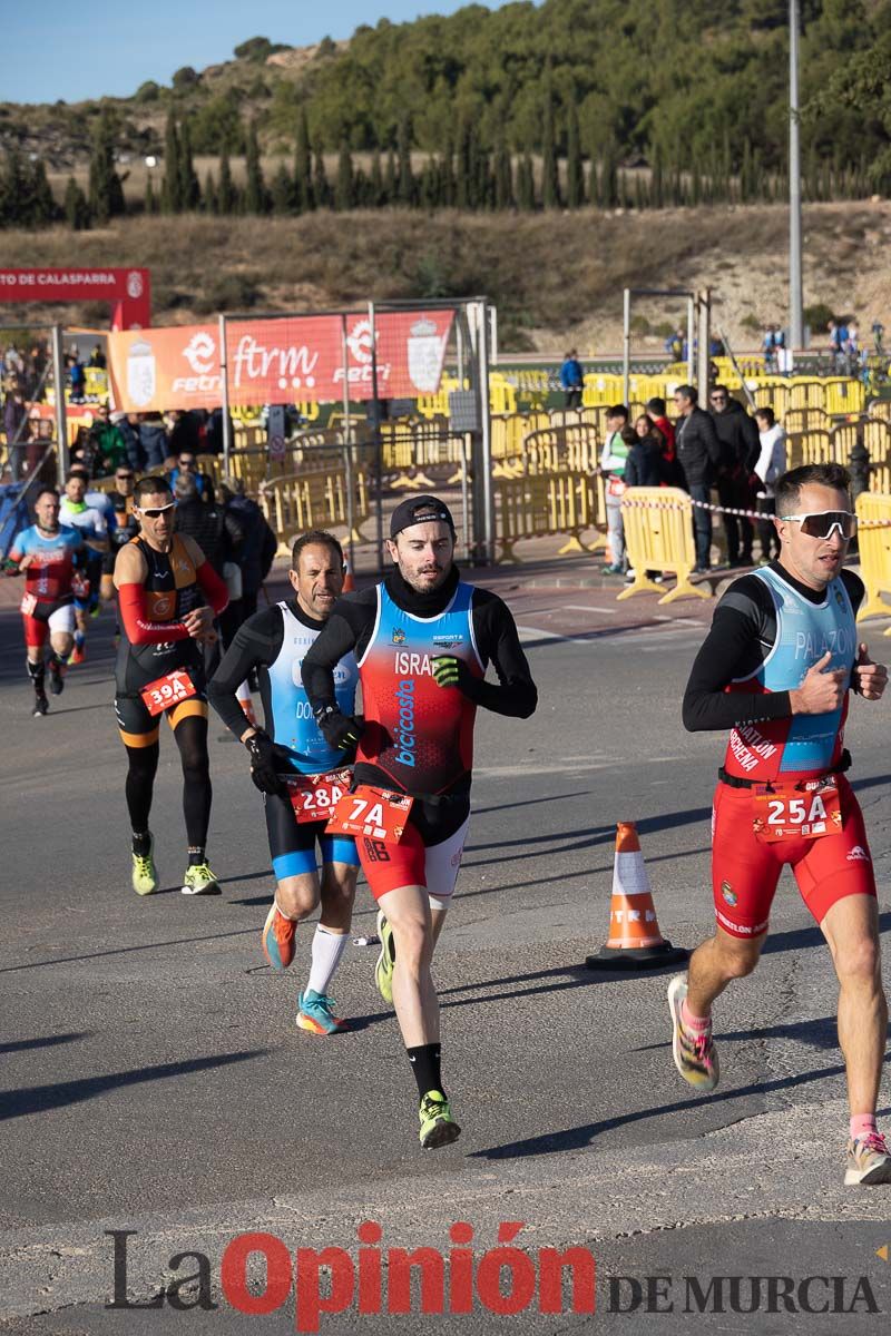 Campeonato Regional de Duatlón por relevos Súper Sprint en Calasparra (carrera a pie)