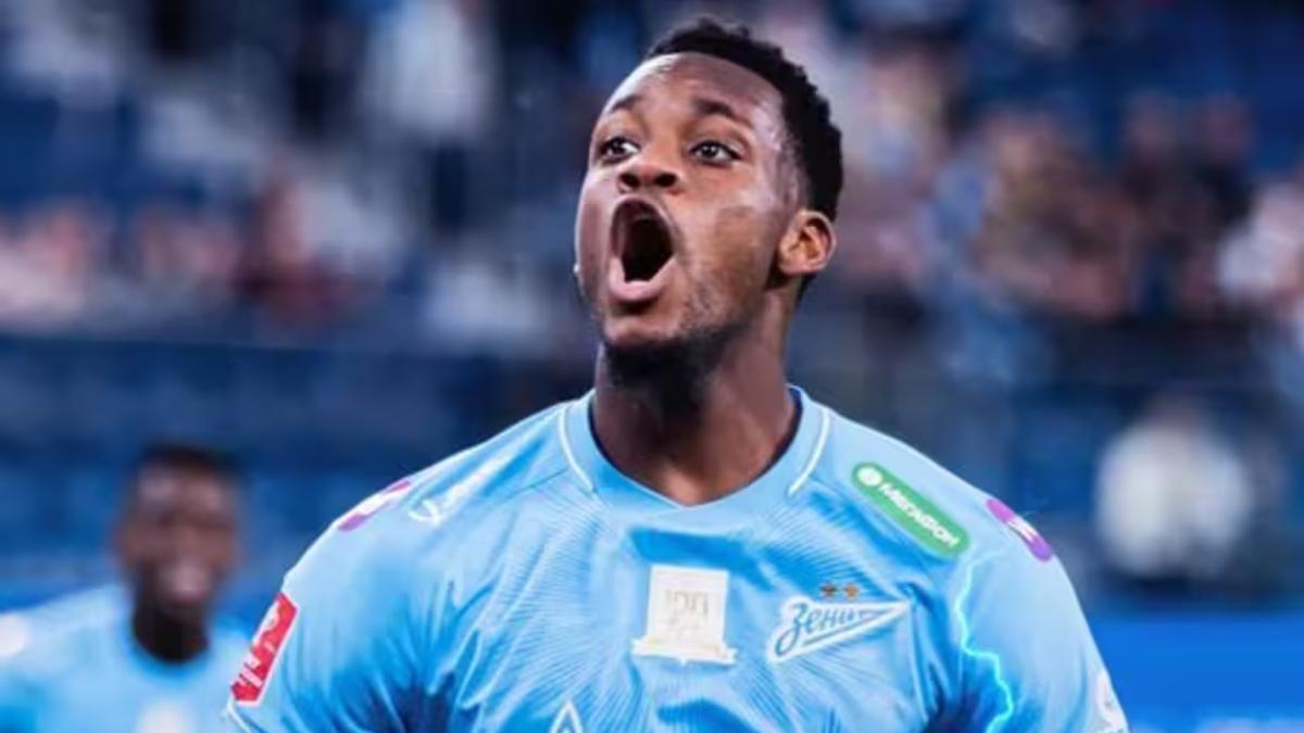 Jhon Durán, en su etapa en el Zenit