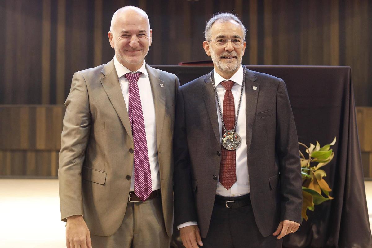 Quim Salvi i Josep Calbó.