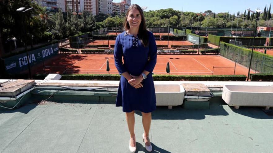 Anabel Medina, directora del torneo del CT Valencia