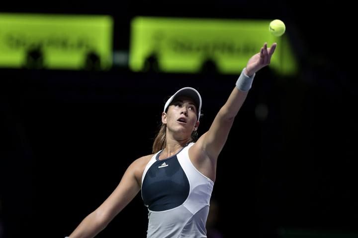 Garbiñe Muguruza alcanza las semifinales del Masters de Singapur