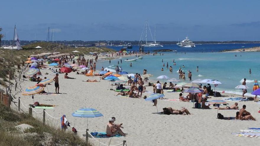 Playa de ses Illetes en Formentera.