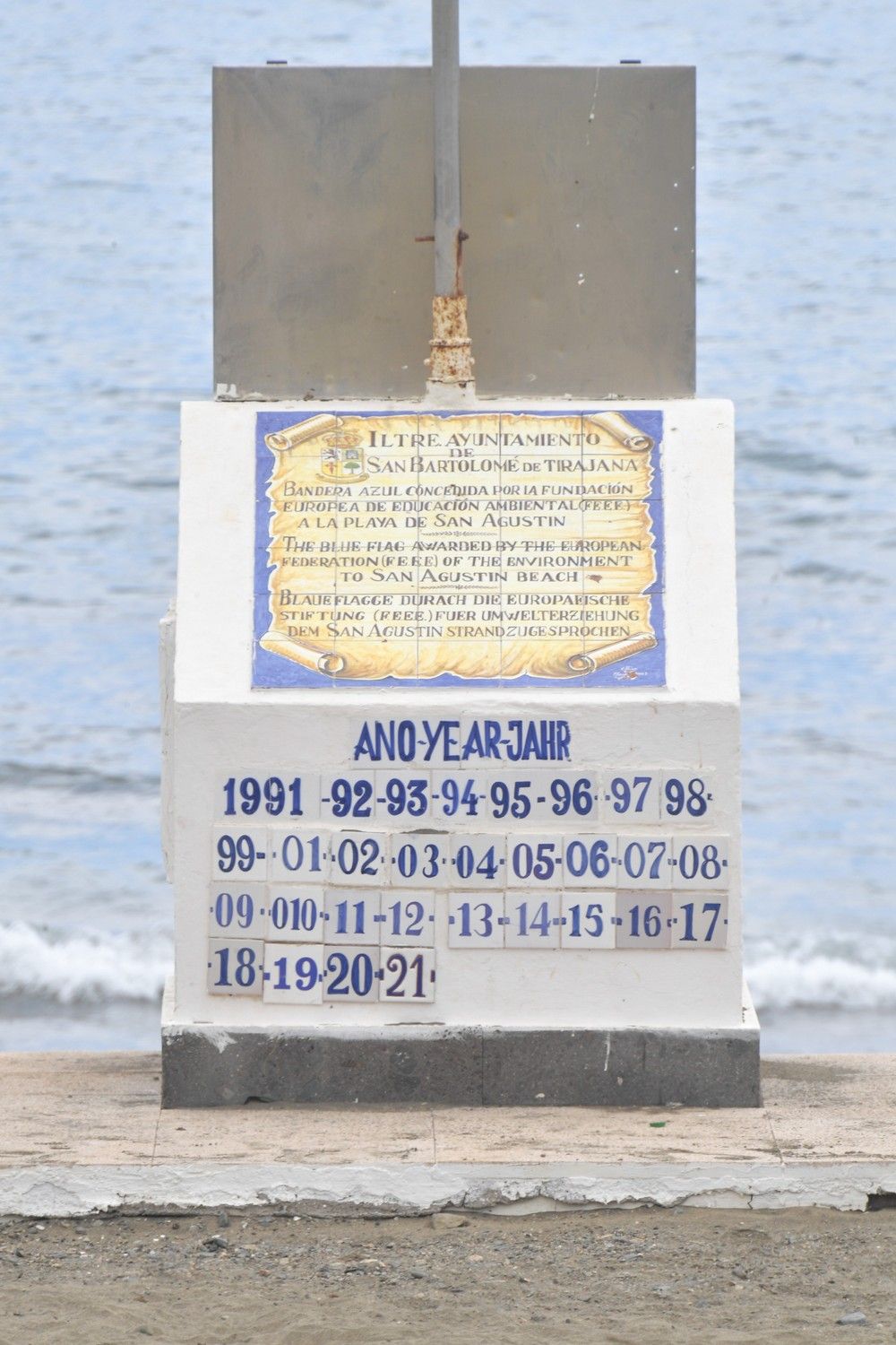 Playa de San Agustín, en San Bartolomé de Tirajana