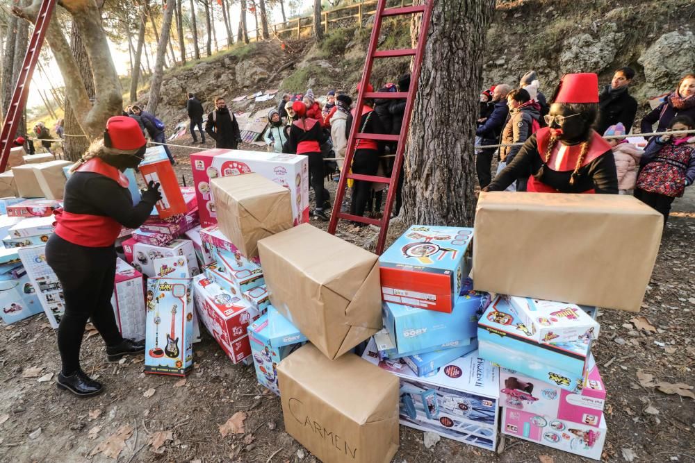 Los Reyes Magos abren las puertas de su campamento