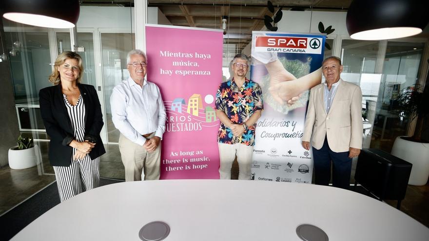 SPAR Gran Canaria y &#039;Barrios Orquestados&#039; cumplen siete años de alianza por la inclusión social a través de la música