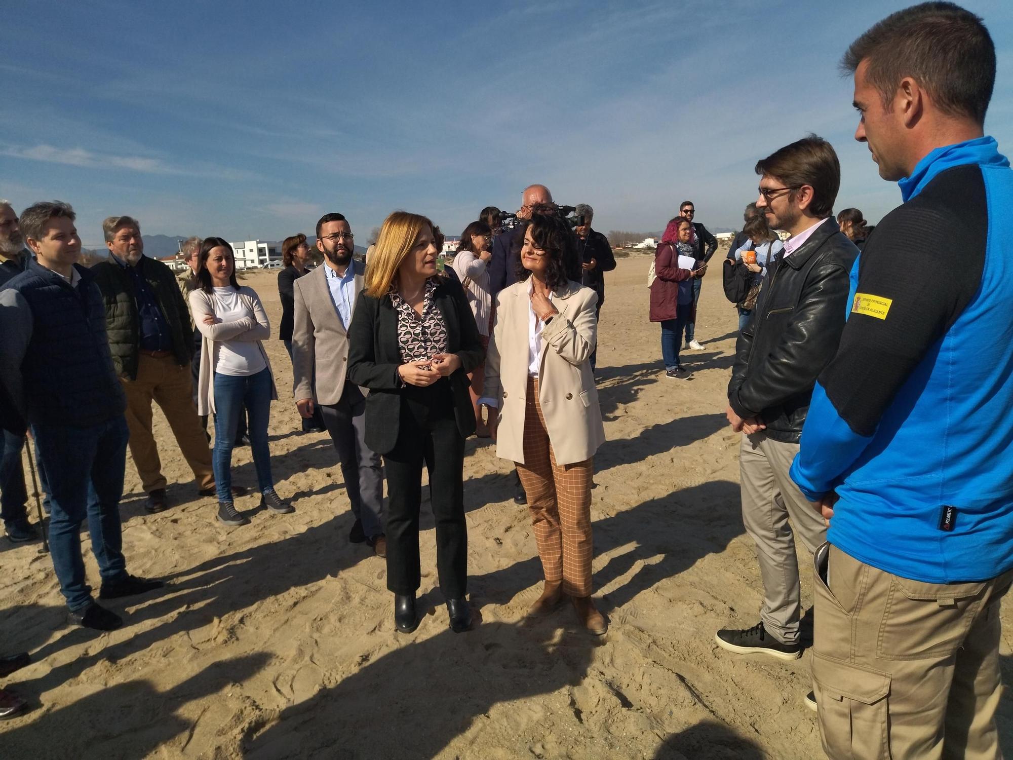 Las imágenes de la espectacular regeneración de la playa de les Deveses de Dénia