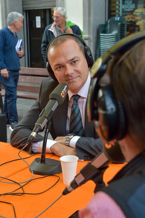 Jornadas de radio "De Palique", en la calle Triana