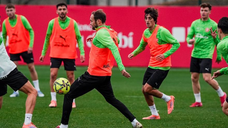 Les imatges de la tornada als entrenaments del Girona