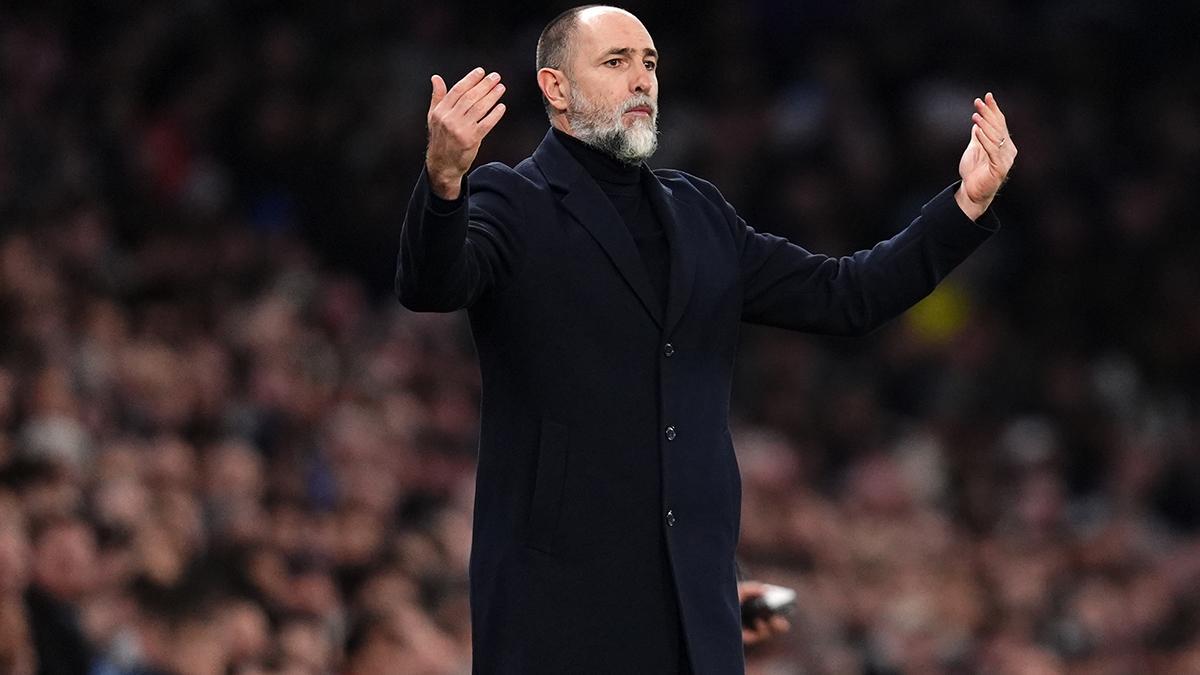 El entrenador del Tottenham Hotspur, Igor Tudor