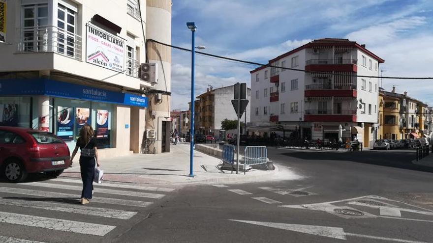 La avenida Monseñor Riberi de Coria será más accesible para los peatones