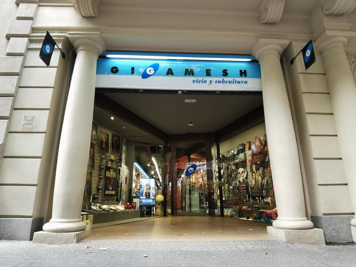 Exterior de la librería