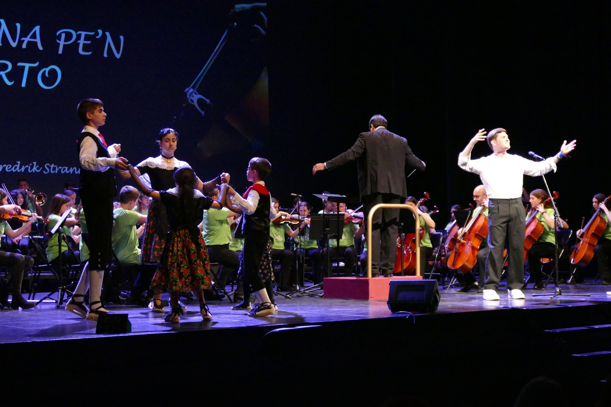 La Jove Orquestra de Figueres i Fredrik Strand emocionen el Teatre El Jardí amb el gran concert de Fires