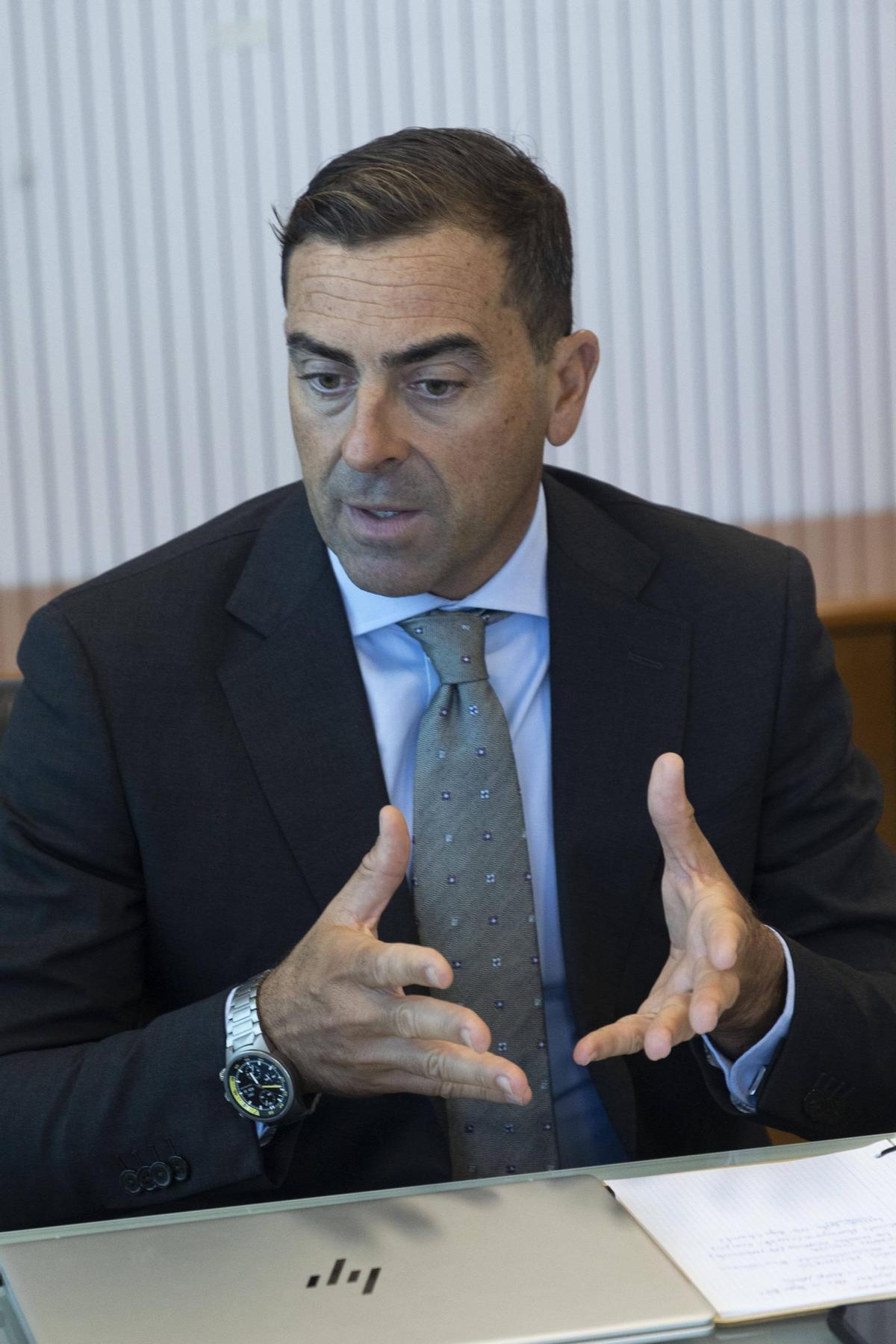 El director general de Energía y Minas, Manuel Argüelles.
