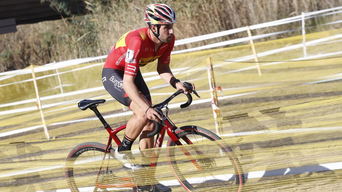 Felipe Orts, en el Ciclocross Ciudad de València