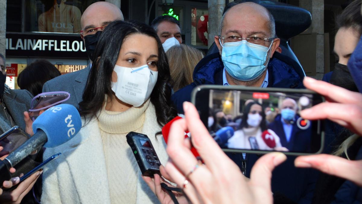 Inés Arrimadas y Francisco Igea.