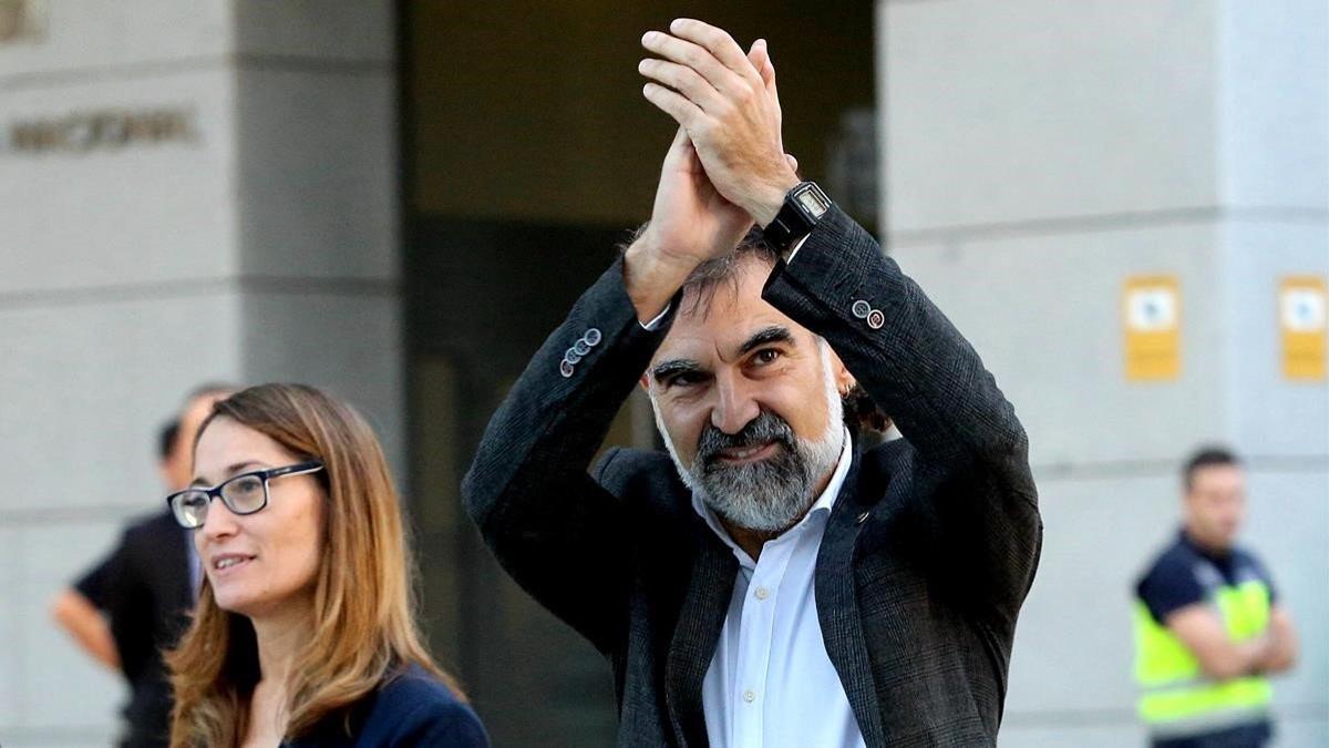 El presidente de Òmnium Cultural, Jordi Cuixart.