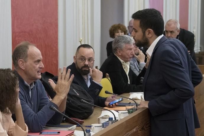 26.01.18 Pleno Ayuntamiento de Las Palmas de GC.Casas Consistoriales.Fotos Tony Hernández