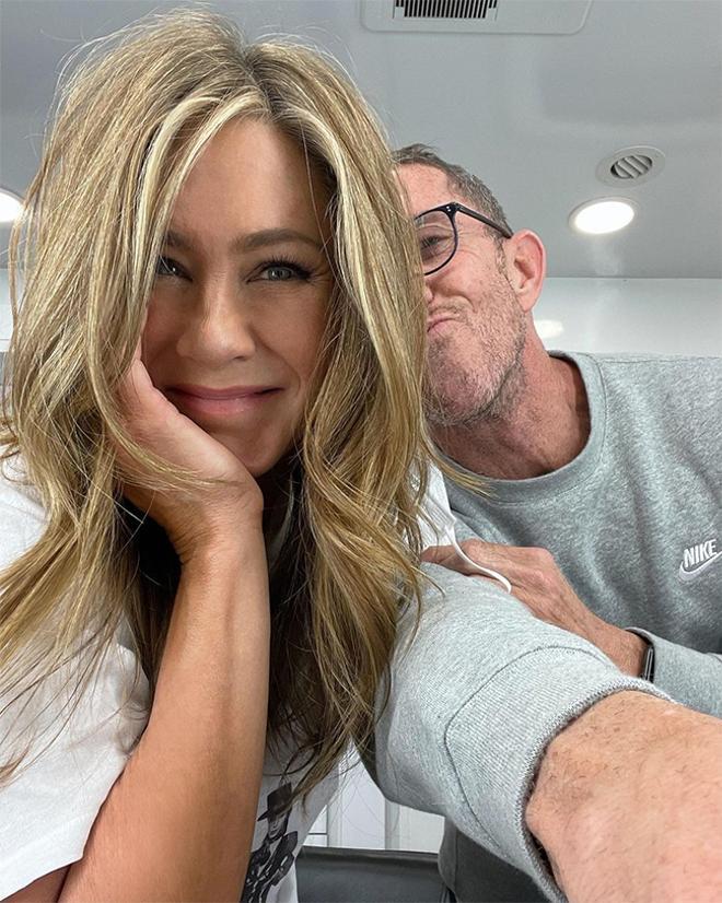 La nueva melena rubia de Jennifer Aniston