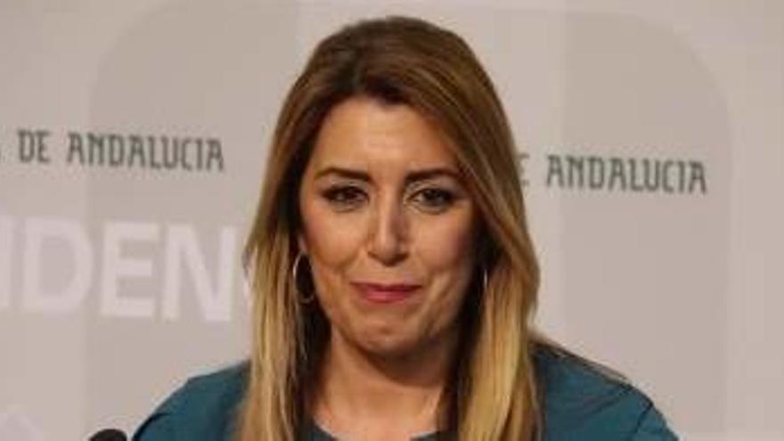 La presidenta andalusa, Susana Díaz, va informar de la convocatòria