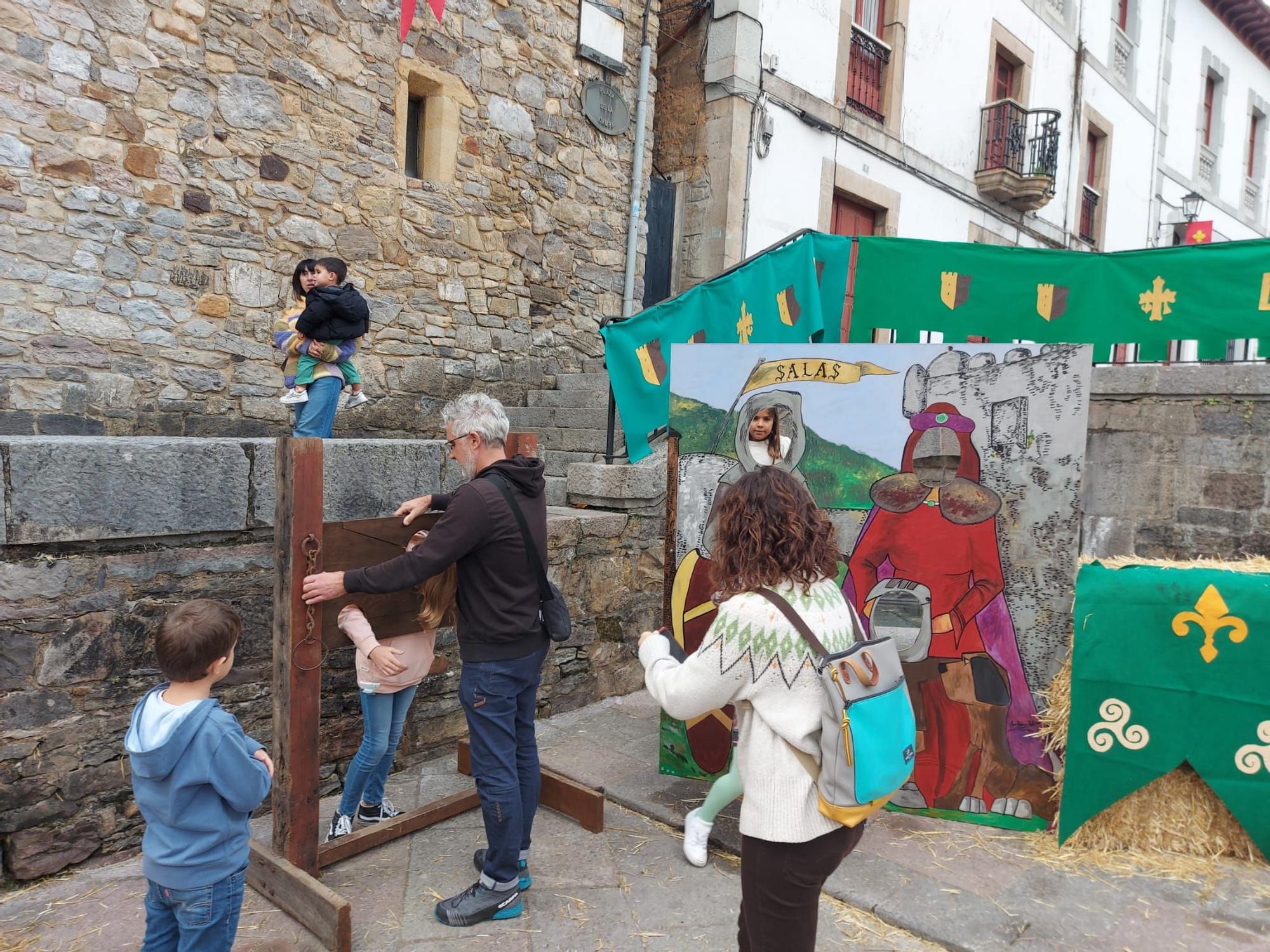 En imágenes: Domingo de lleno en la Feria Medieval de Salas