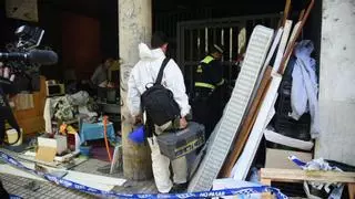 Arde un edificio okupado en el barrio Las Fuentes y el ayuntamiento estudia su expropiación