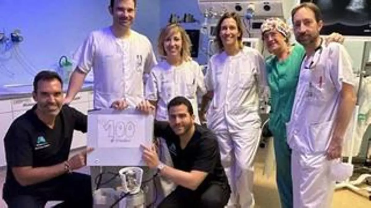 Sanidad en Aragón | El hospital Royo Villanova usa la crioterapia para una mejor detección de las enfermedades pulmonares