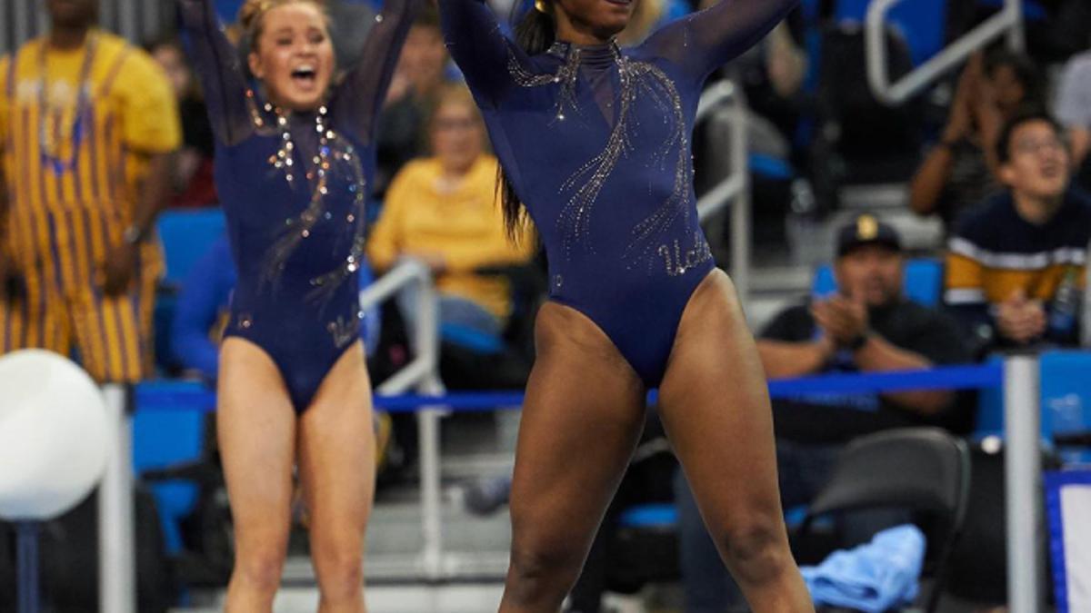 Nia Dennis, la gimnasta que conquista al mundo con una rutina de 10