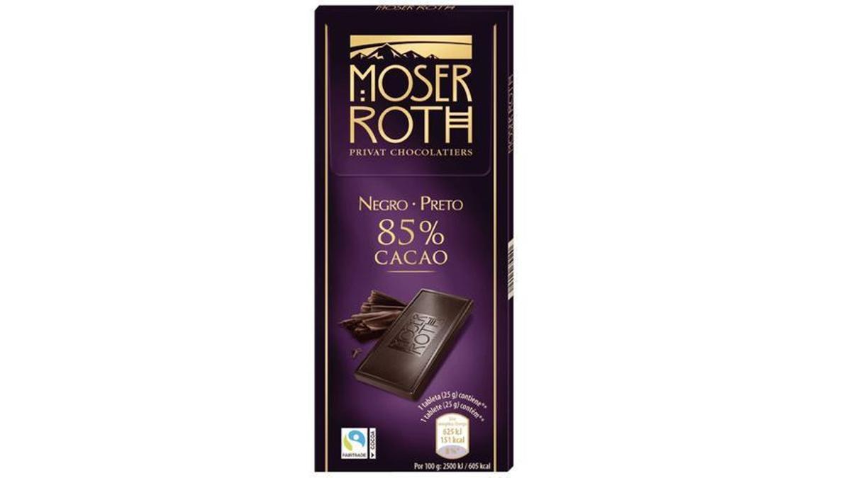 Xocolata Moser Roth · Aldi