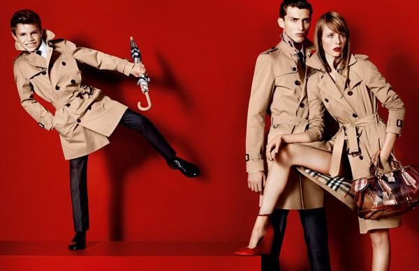 Romeo Beckham-Burberry