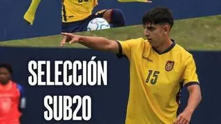El 'ojito derecho' de Lalo Arantegui da otro paso: Diego Monzón debuta con la sub-20 de Ecuador