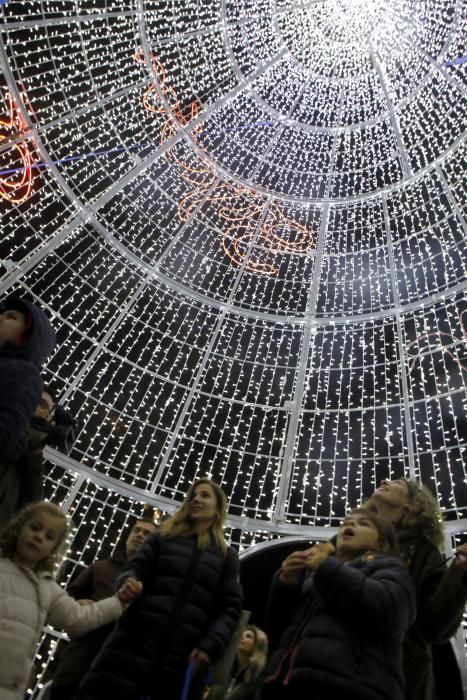 Luces de Navidad en Gijón