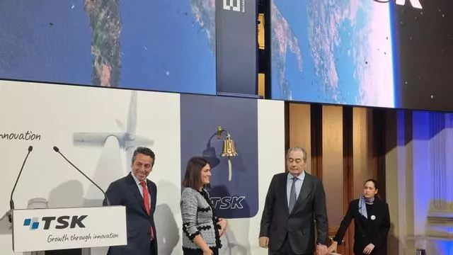 VÍDEO: Así fue la salida a Bolsa de TSK