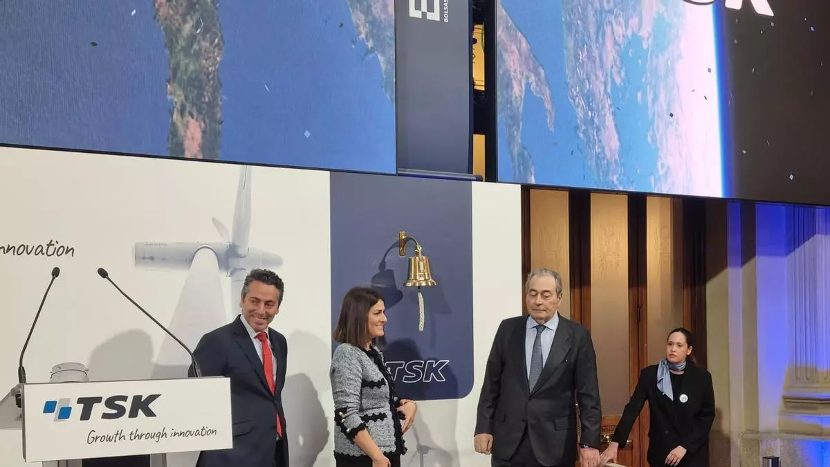 VÍDEO: Así fue la salida a Bolsa de TSK