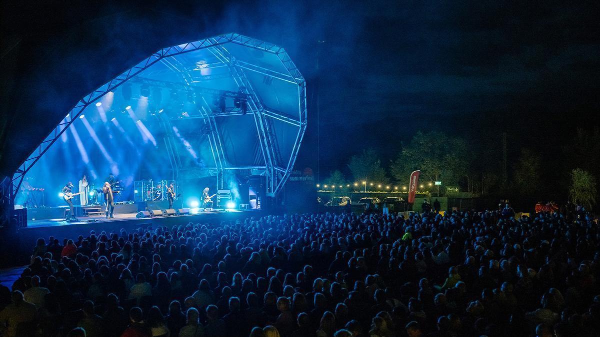 Sopa de Cabra actuant al festival l'estiu passat.