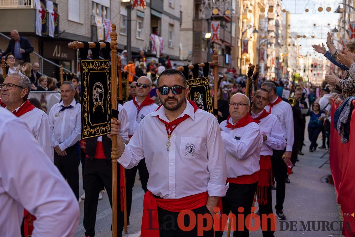 Procesión de subida a la Basílica en las Fiestas de Caravaca (Bando de los Caballos del vino)