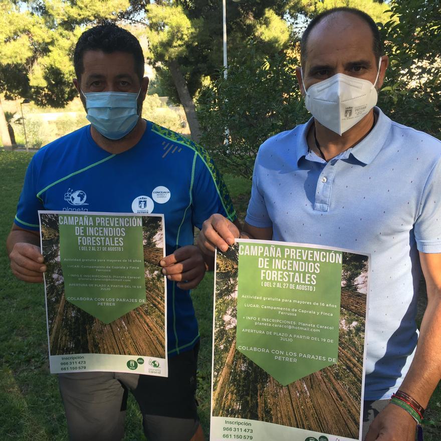 El coordinador de programa, Daniel Oliver, y el concejal de Medio Ambiente, Fernando Díaz.