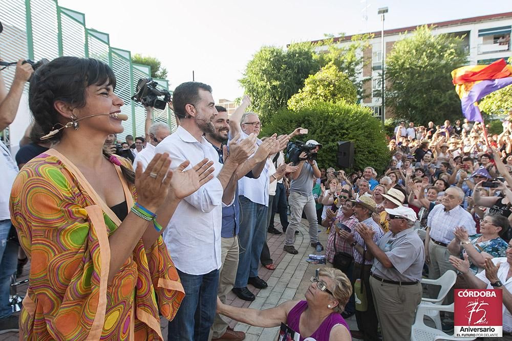 Mitin central de Unidos Podemos en Córdoba.