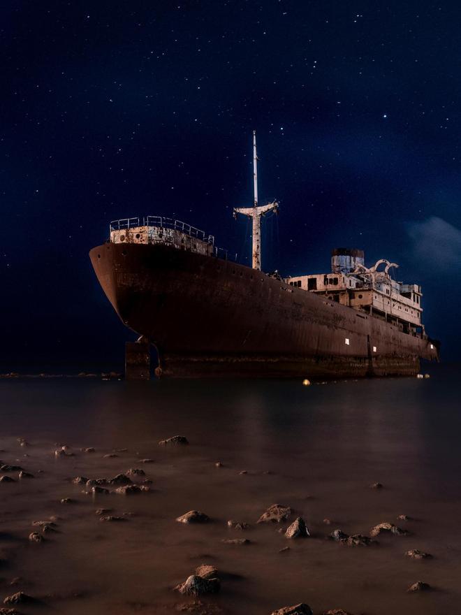 El barco fantasma de Lanzarote
