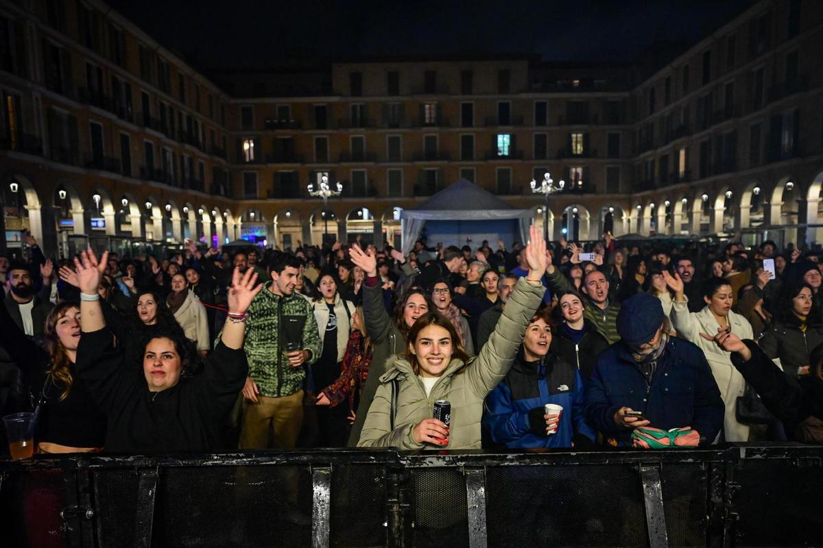FOTOS | Sant Sebastià 2026 de Palma: tardeos en las plazas Major y de Joan Carles I