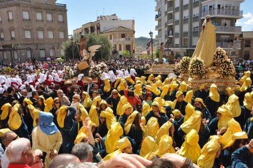 Procesión del Resucitado en Cieza 2014