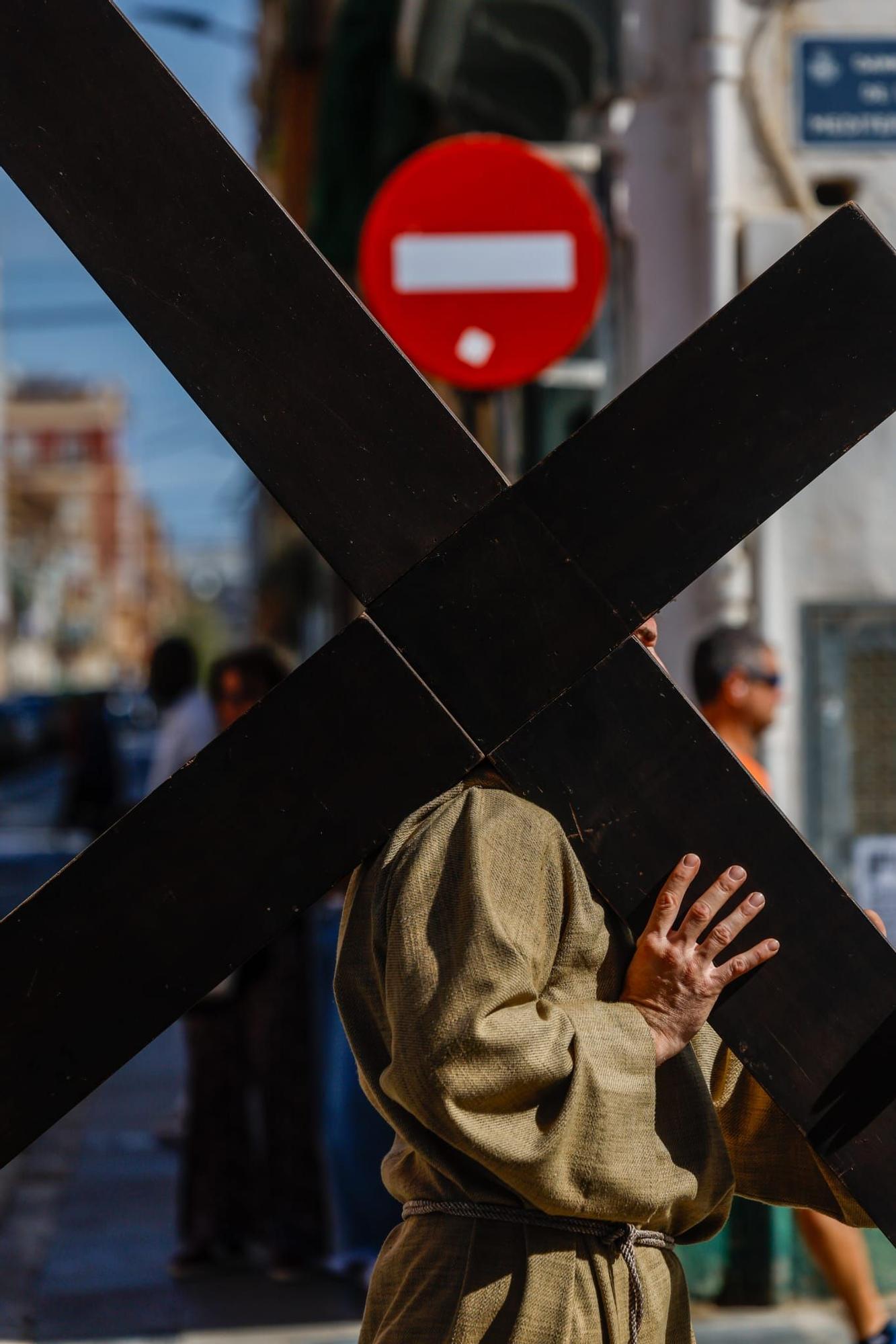 La espectacular plástica de la Semana Santa Marinera