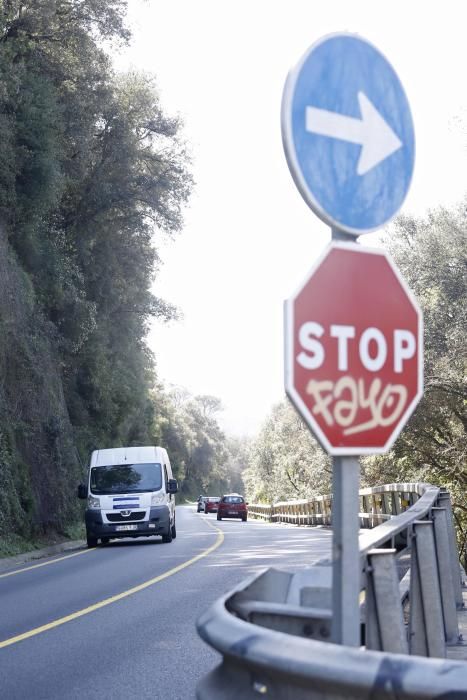 Carretera de la Vergonya.