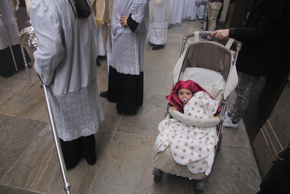 Las imágenes del Resucitado, la procesión del Domingo de Resurrección que pone punto final a la Semana Santa de Málaga