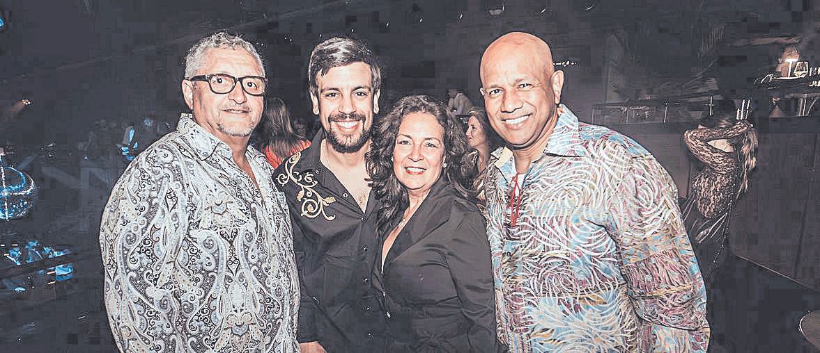 Fernando Benavides, Enrique Moreno, Ana Cabrera y Alvaro Arocha.