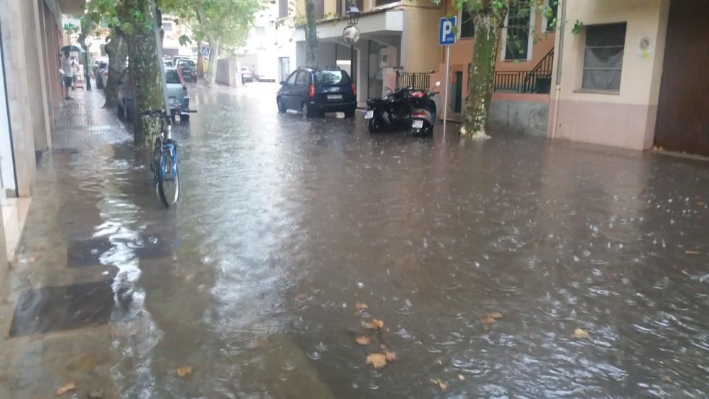 Sommergewitter in Sóller.