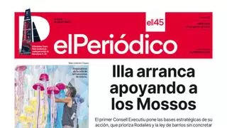 La portada de EL PERIÓDICO del 14 de agosto de 2024