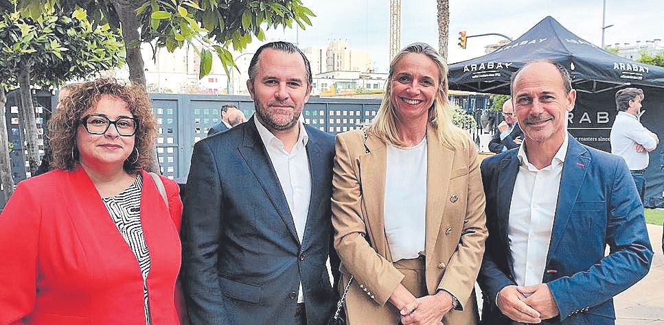 María José Aguiló, Javier Vich, María Frontera y Sebastià Oliver.